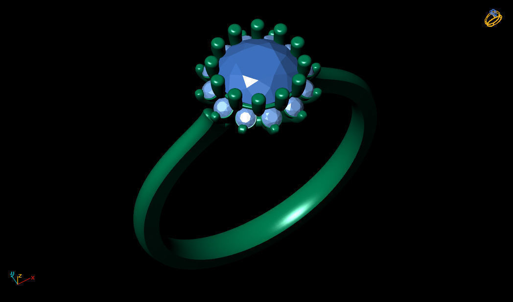 Ring R 0059 3D print model_9