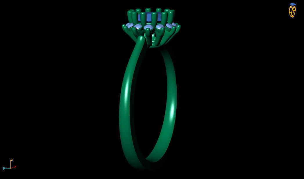Ring R 0059 3D print model_11