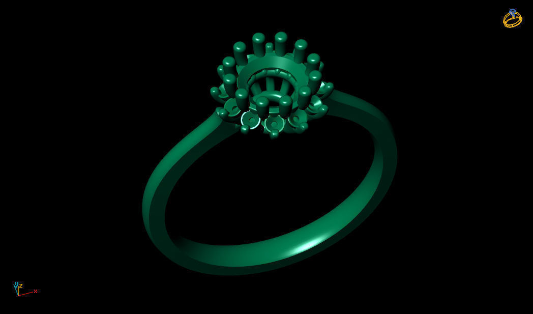 Ring R 0059 3D print model_4