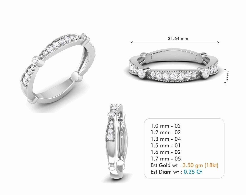 Ring 3dm stl render detail 3D print model oval wedding band gold 3D print model_1