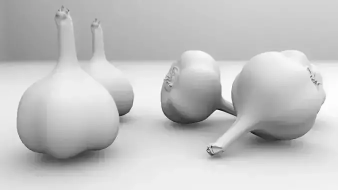 GARLIC three peppers