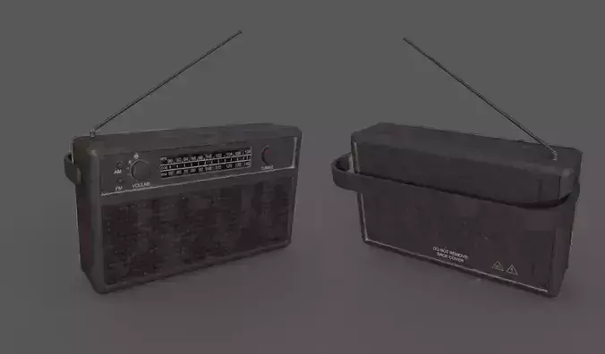 RADIO FOR GAMES 3D model
