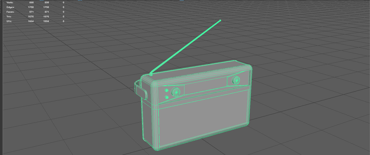 RADIO FOR GAMES 3D model_1