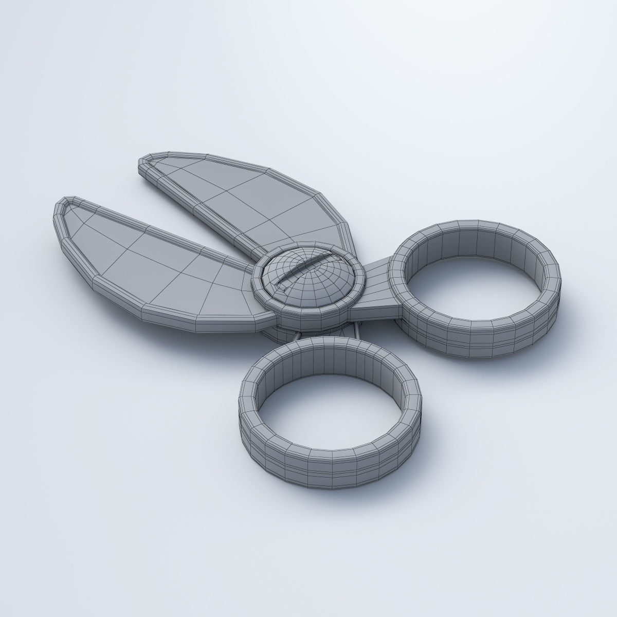 Barbie Scissors Free 3D model_6