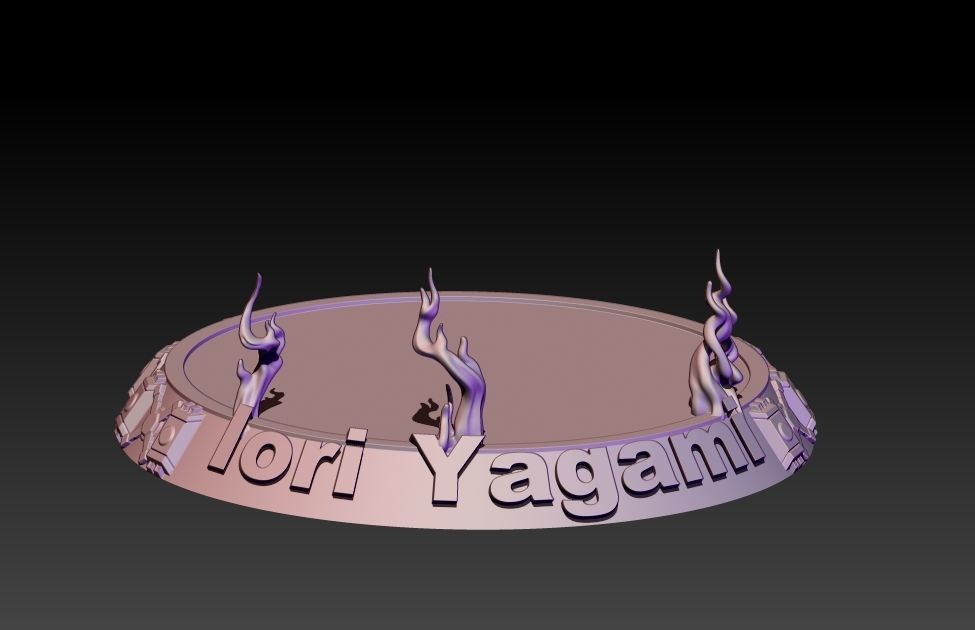 Iori Yagami 3D print model_9