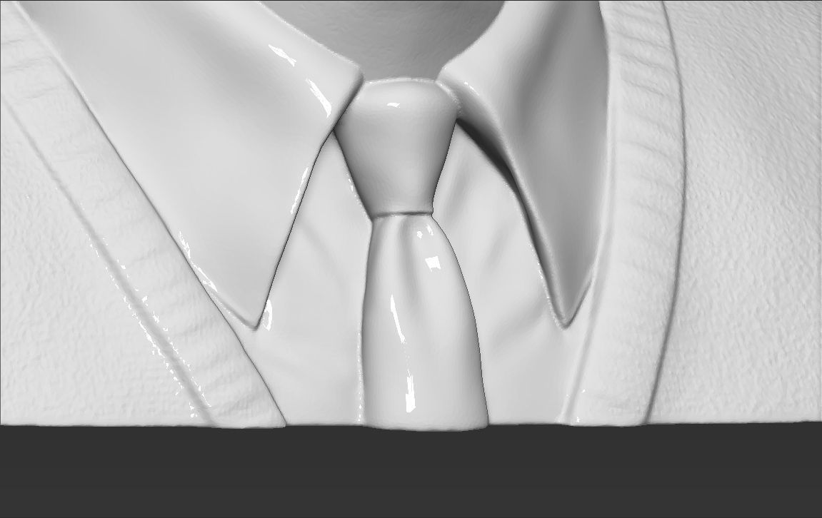 Harry Potter bust 3D printing ready stl obj formats 3D print model_30