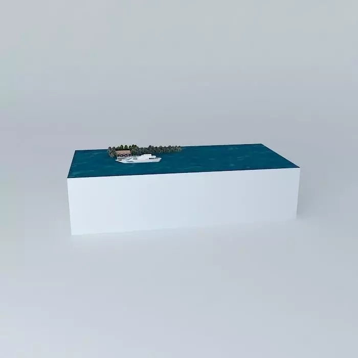 Minneapolis Riverfront Development Idea Free 3D model_0