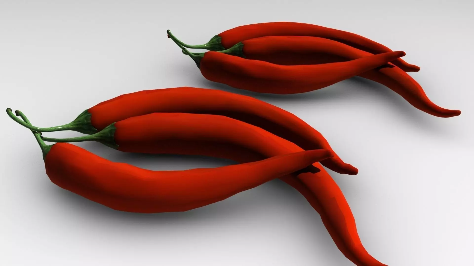 Pepper chilli 3D model