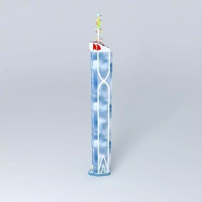 RITZ TOWER(fantasy) Part 1 Free 3D model_0
