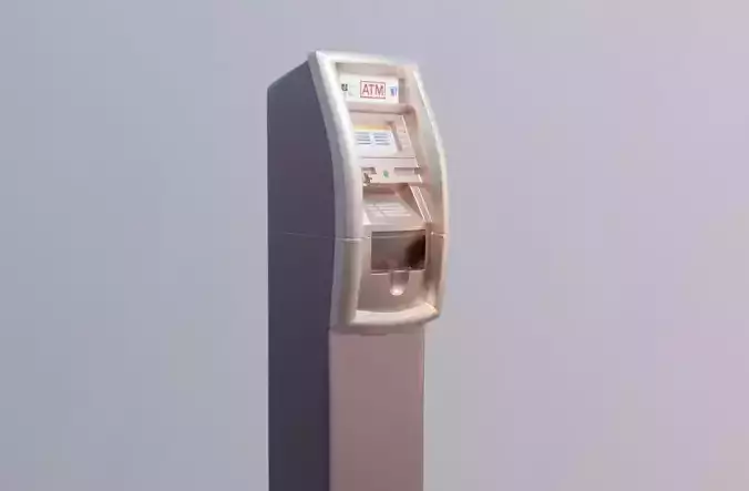 ATM machine  3D model