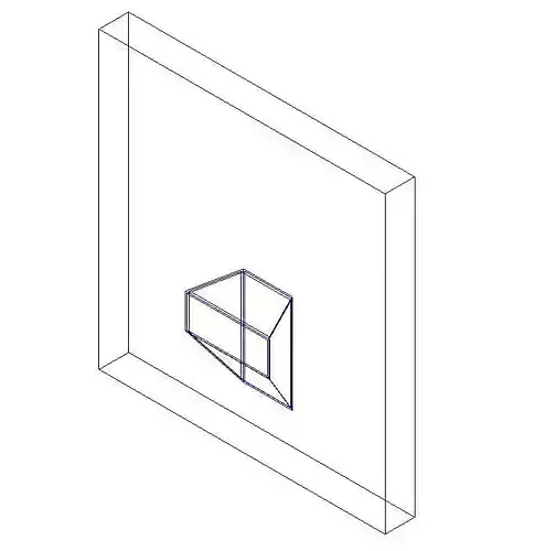 Parametric Splayed Opening
