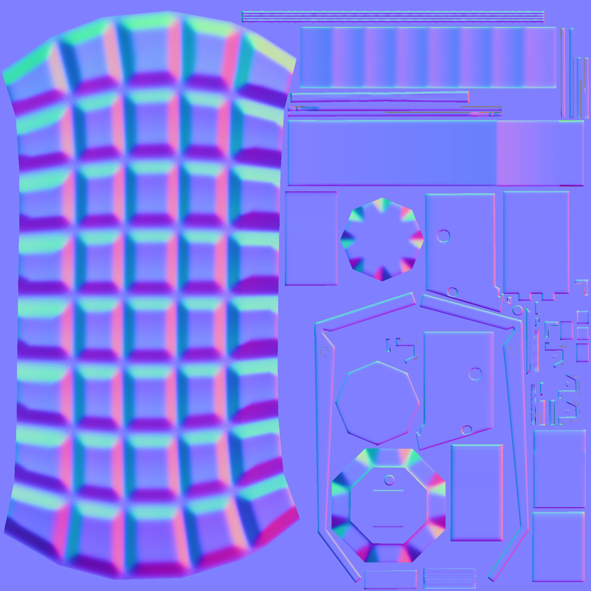 grenade Low-poly 3D model_6