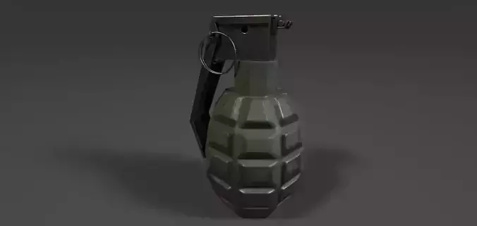 grenade Low-poly 3D model