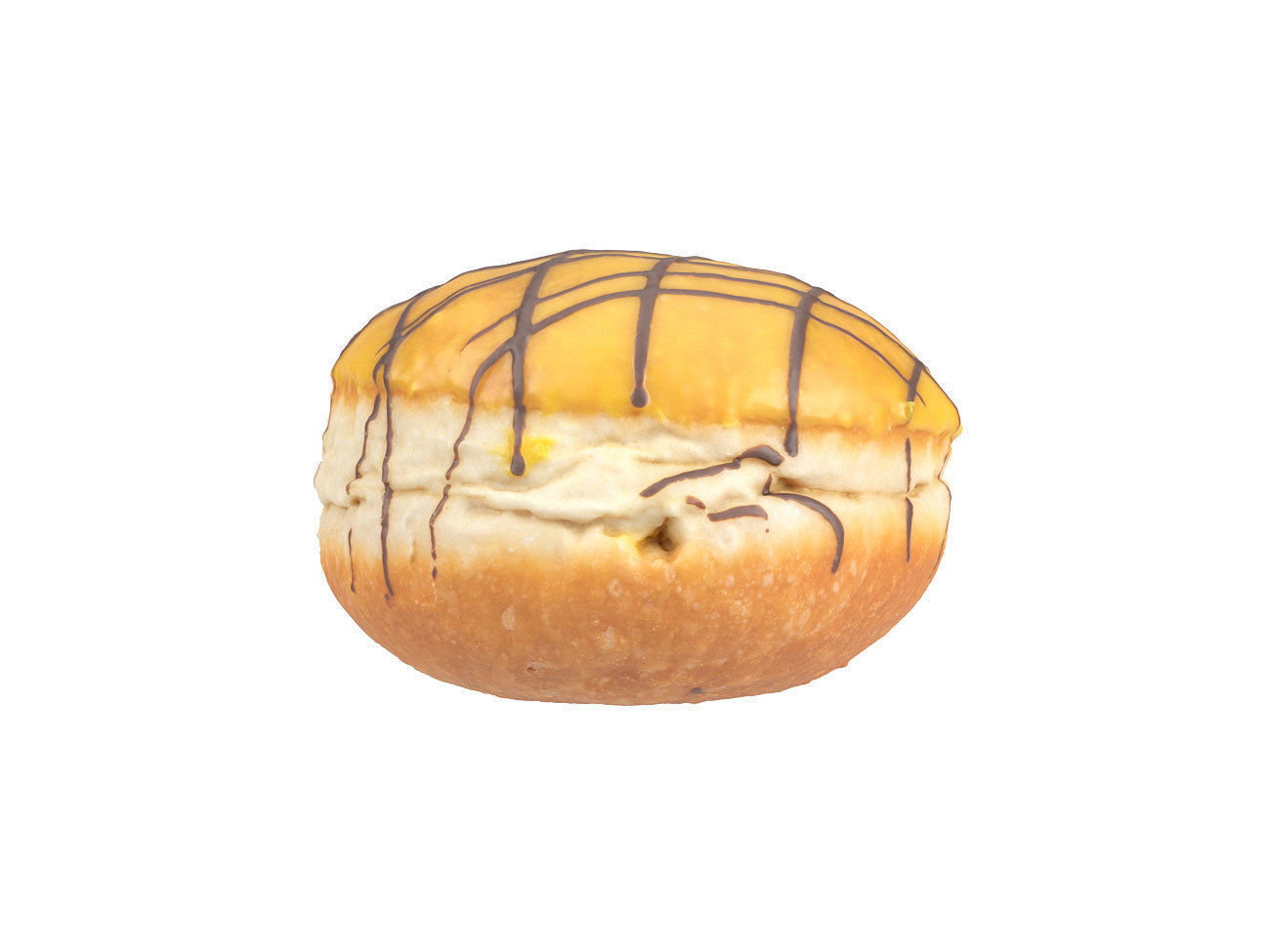 Photorealistic Filled Doughnut 3D Scan 3D model_1