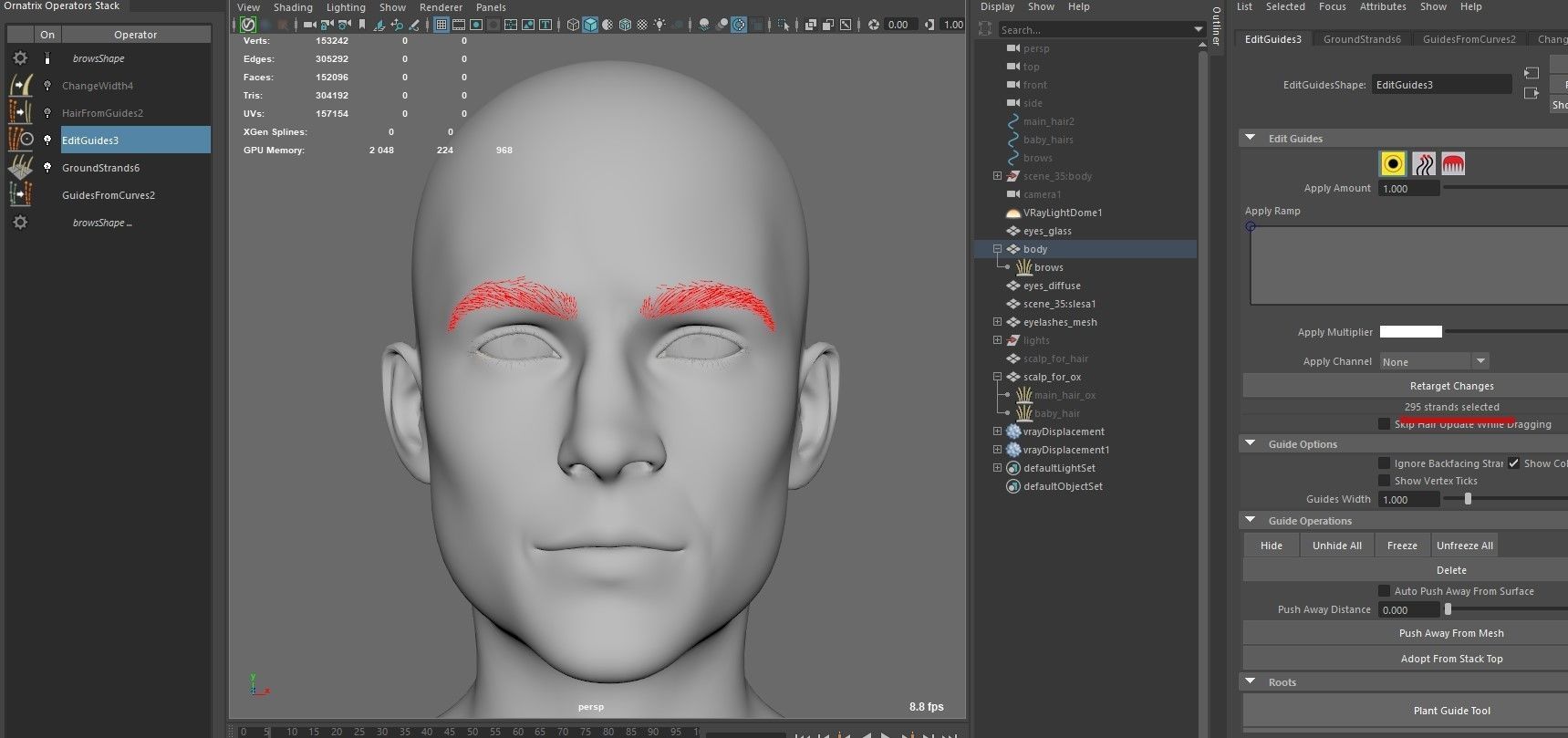 Hair style with changes request 3D model_23