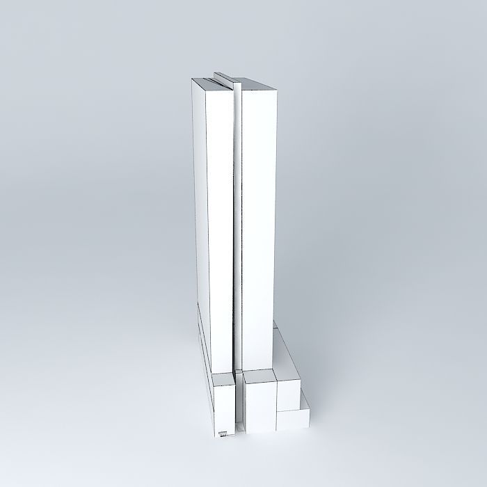 Minneapolis Towers Free 3D model_4