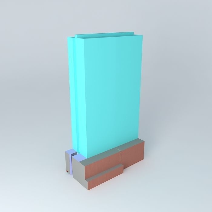 Minneapolis Towers Free 3D model_1