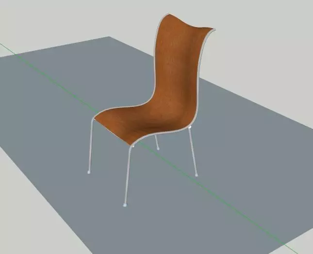 Chair design 3D model_0