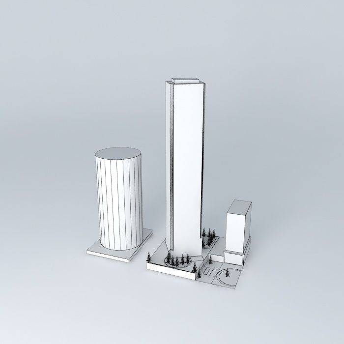 MPls condo Free 3D model_4