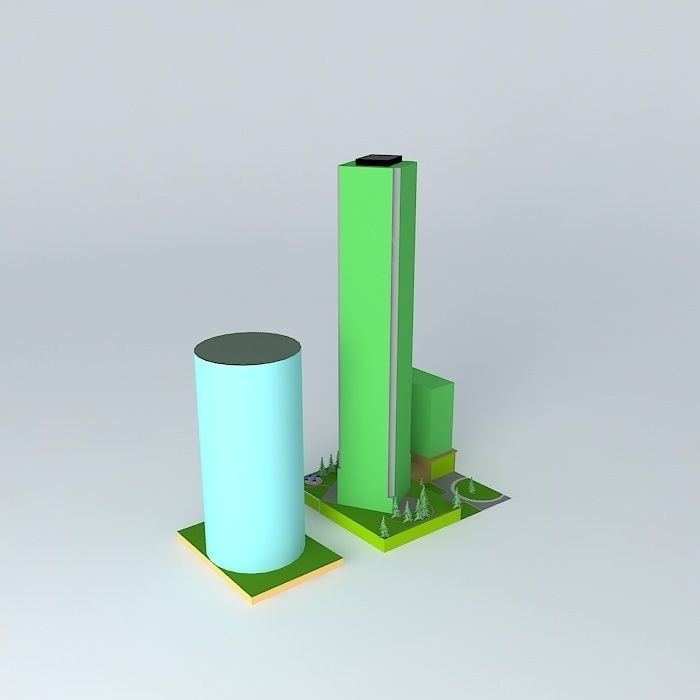 MPls condo Free 3D model_2