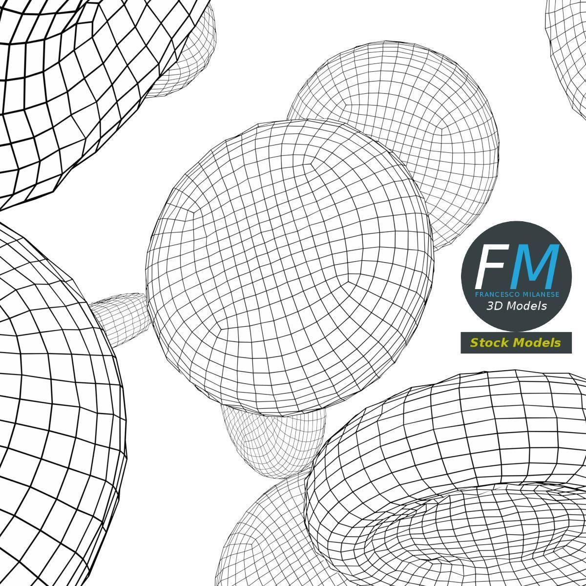 Red blood cells 3D model_8