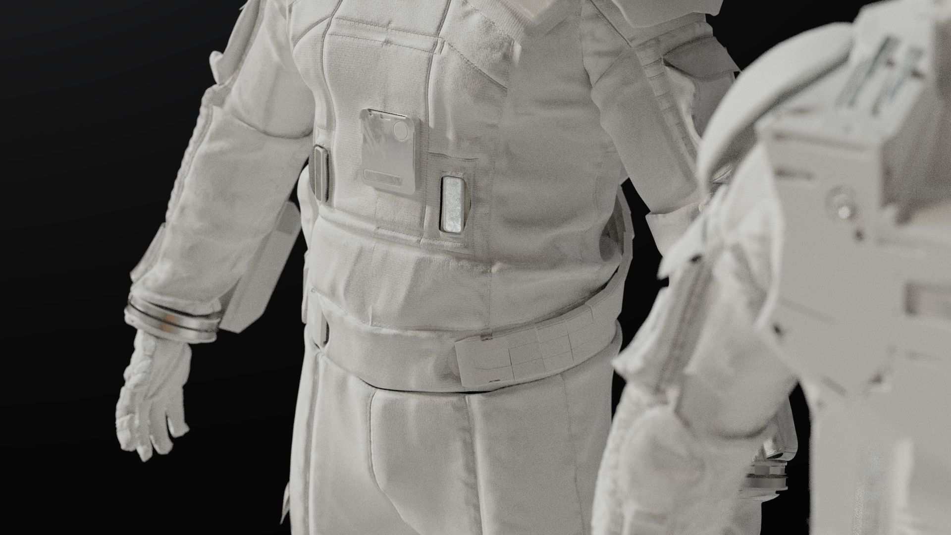 SPACESUIT Interstellar 3D model_22