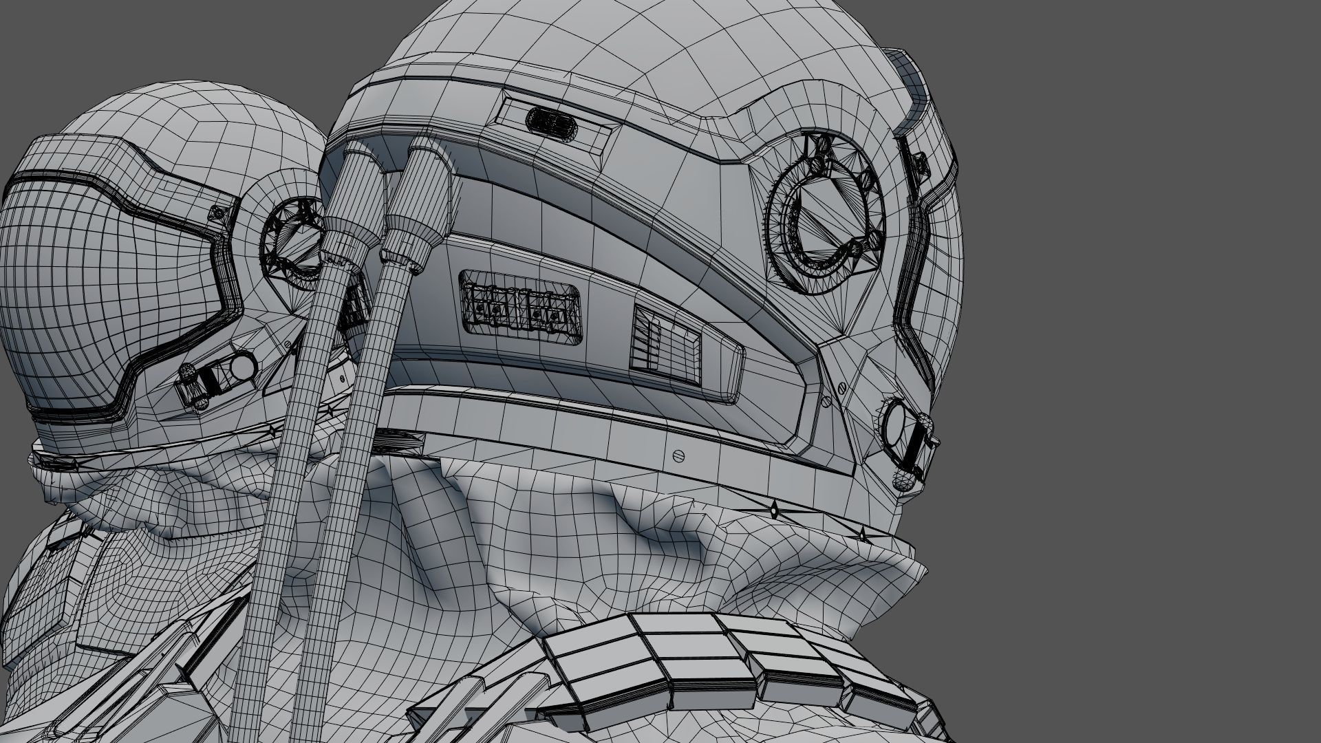 SPACESUIT Interstellar 3D model_31