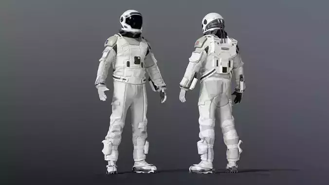 SPACESUIT Interstellar 3D model