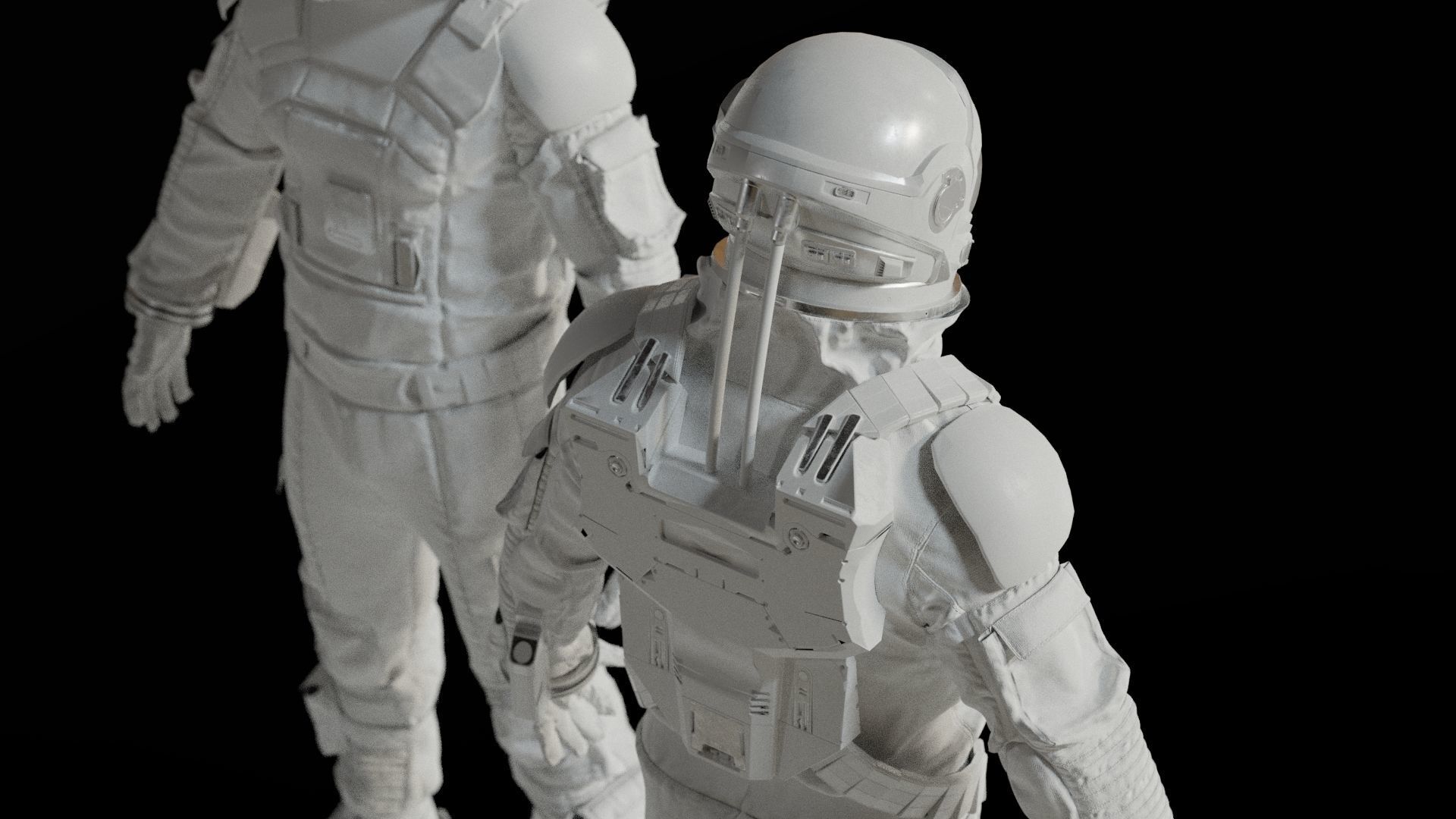 SPACESUIT Interstellar 3D model_14