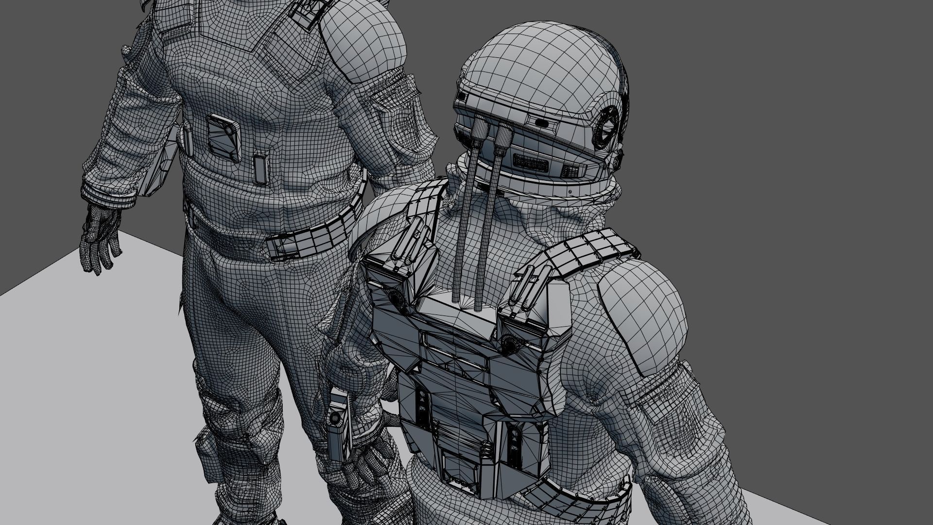 SPACESUIT Interstellar 3D model_25