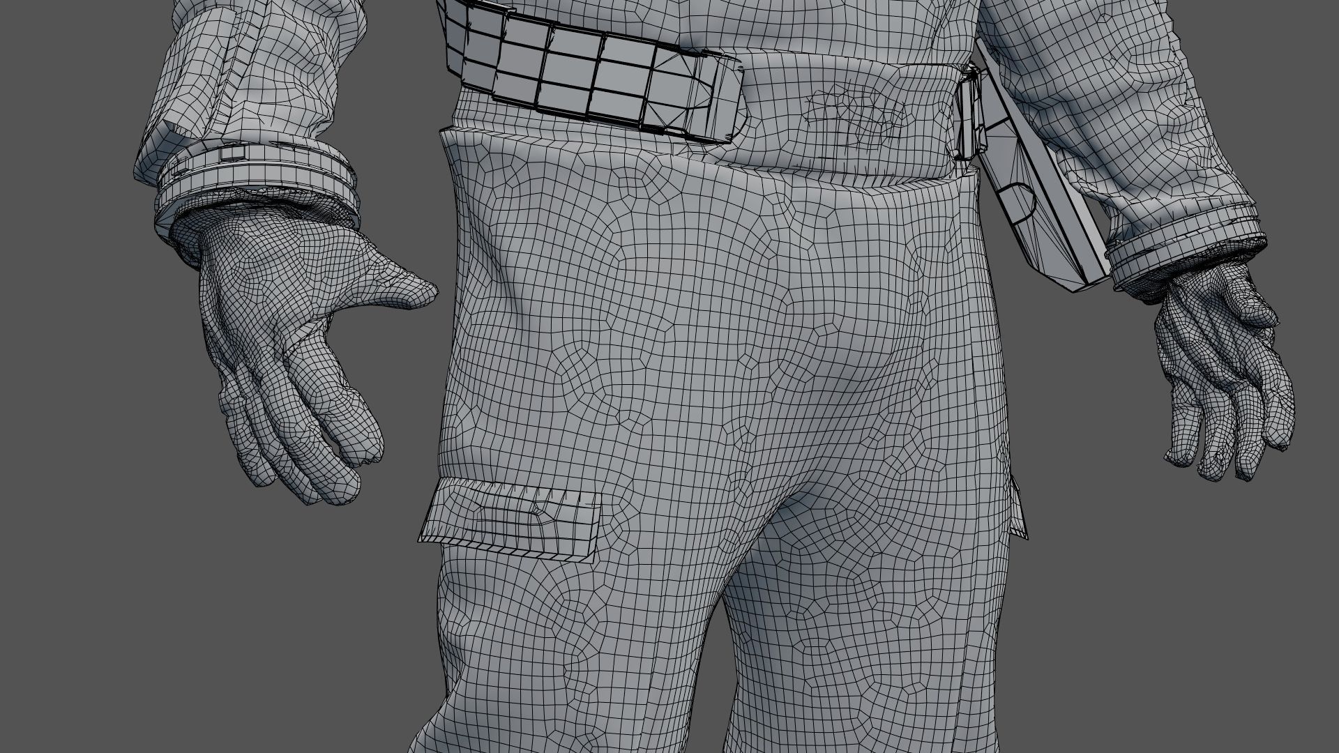 SPACESUIT Interstellar 3D model_26