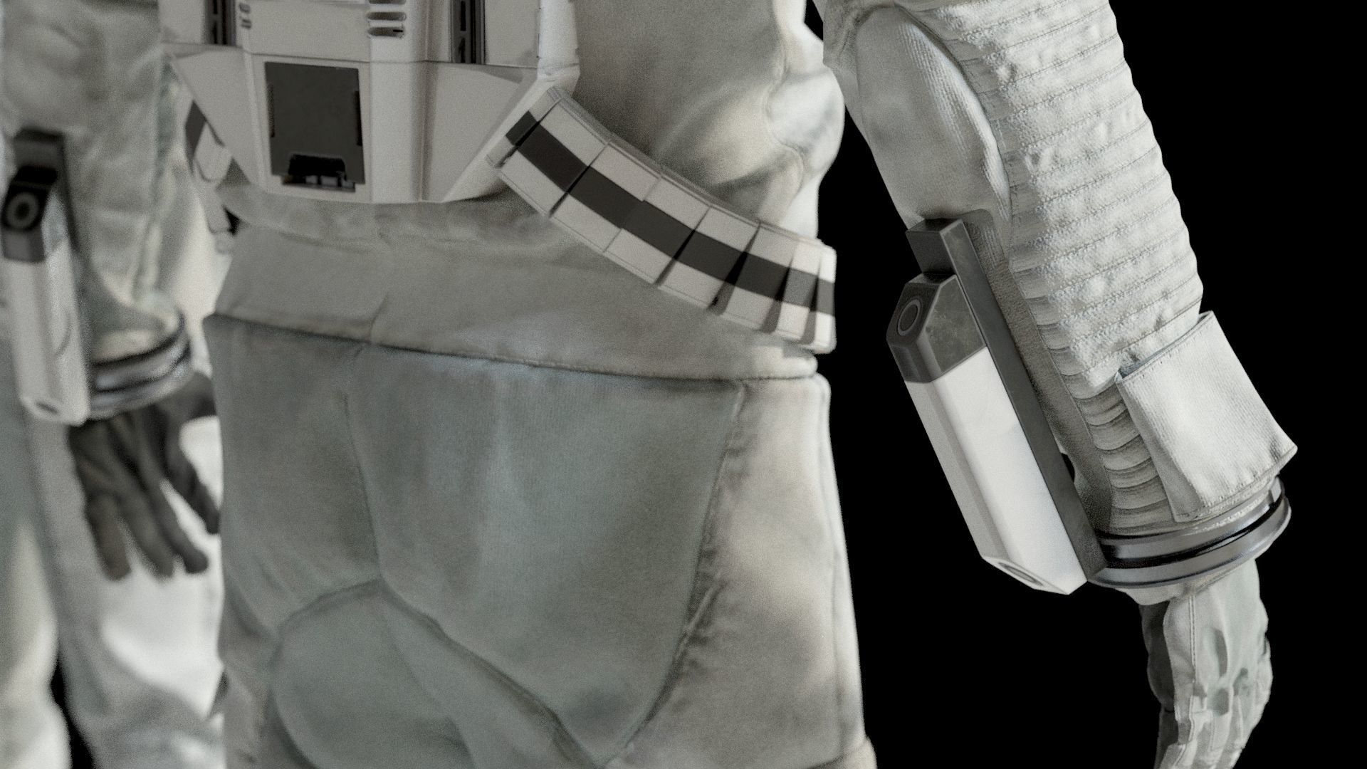 SPACESUIT Interstellar 3D model_9