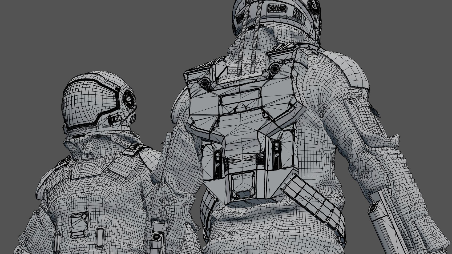 SPACESUIT Interstellar 3D model_30