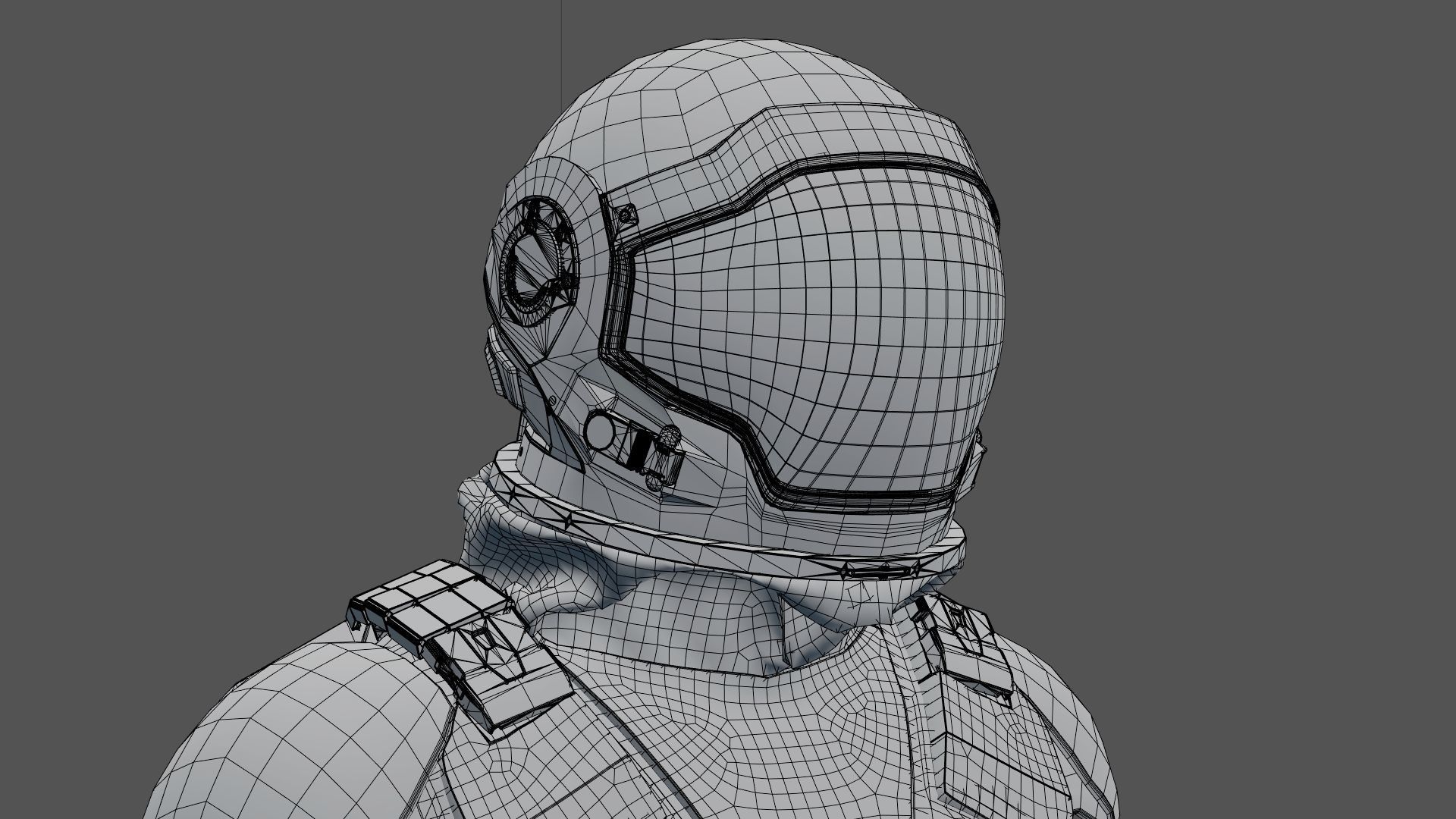 SPACESUIT Interstellar 3D model_32