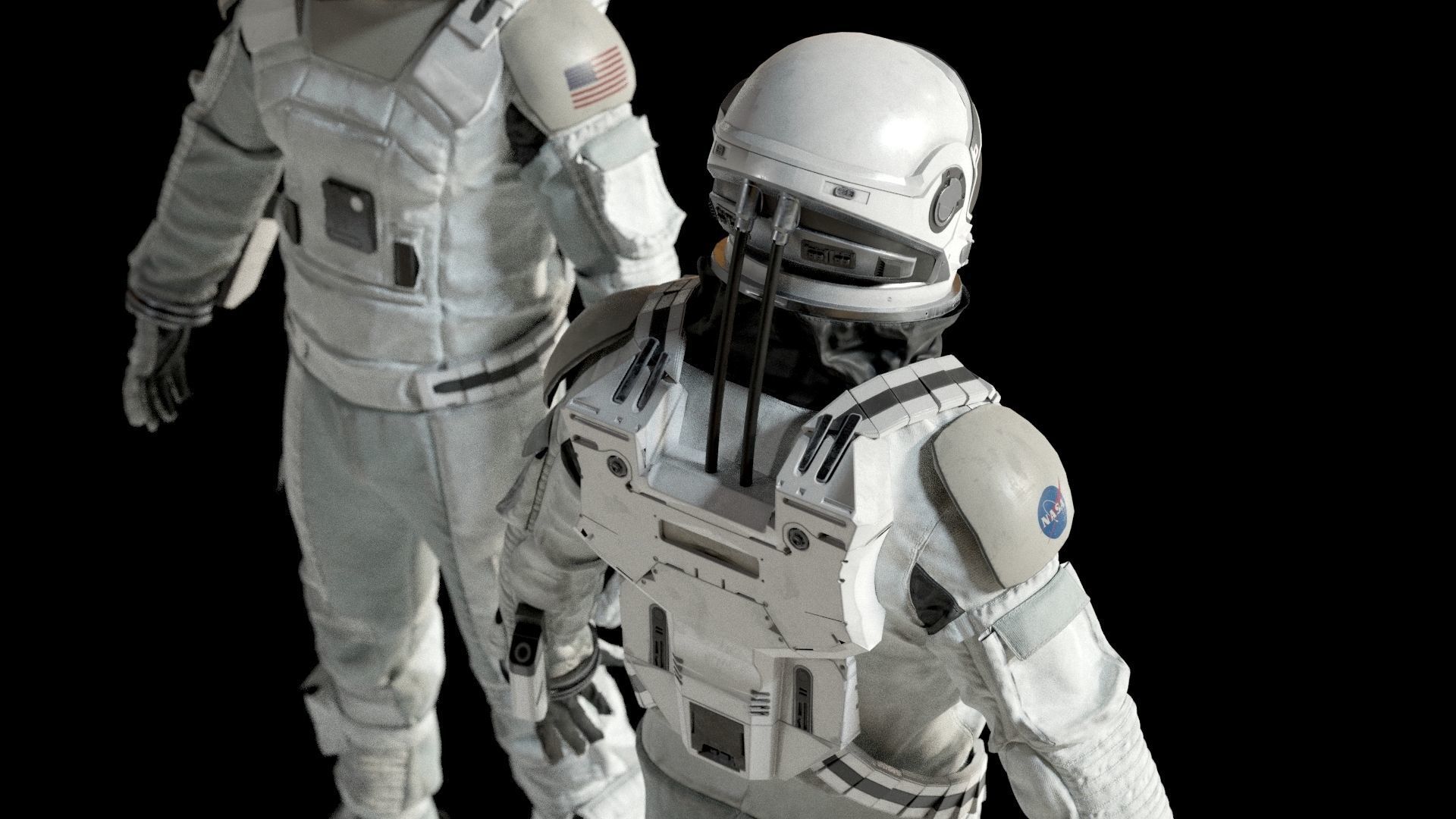 SPACESUIT Interstellar 3D model_3