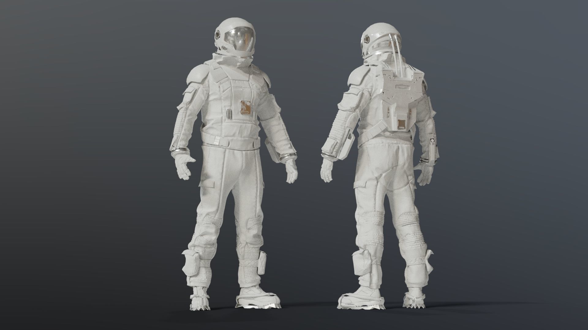 SPACESUIT Interstellar 3D model_12