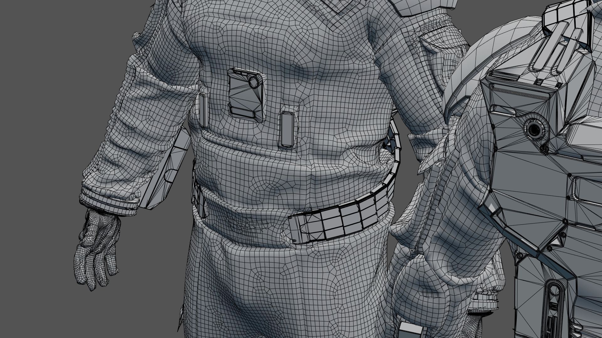 SPACESUIT Interstellar 3D model_33
