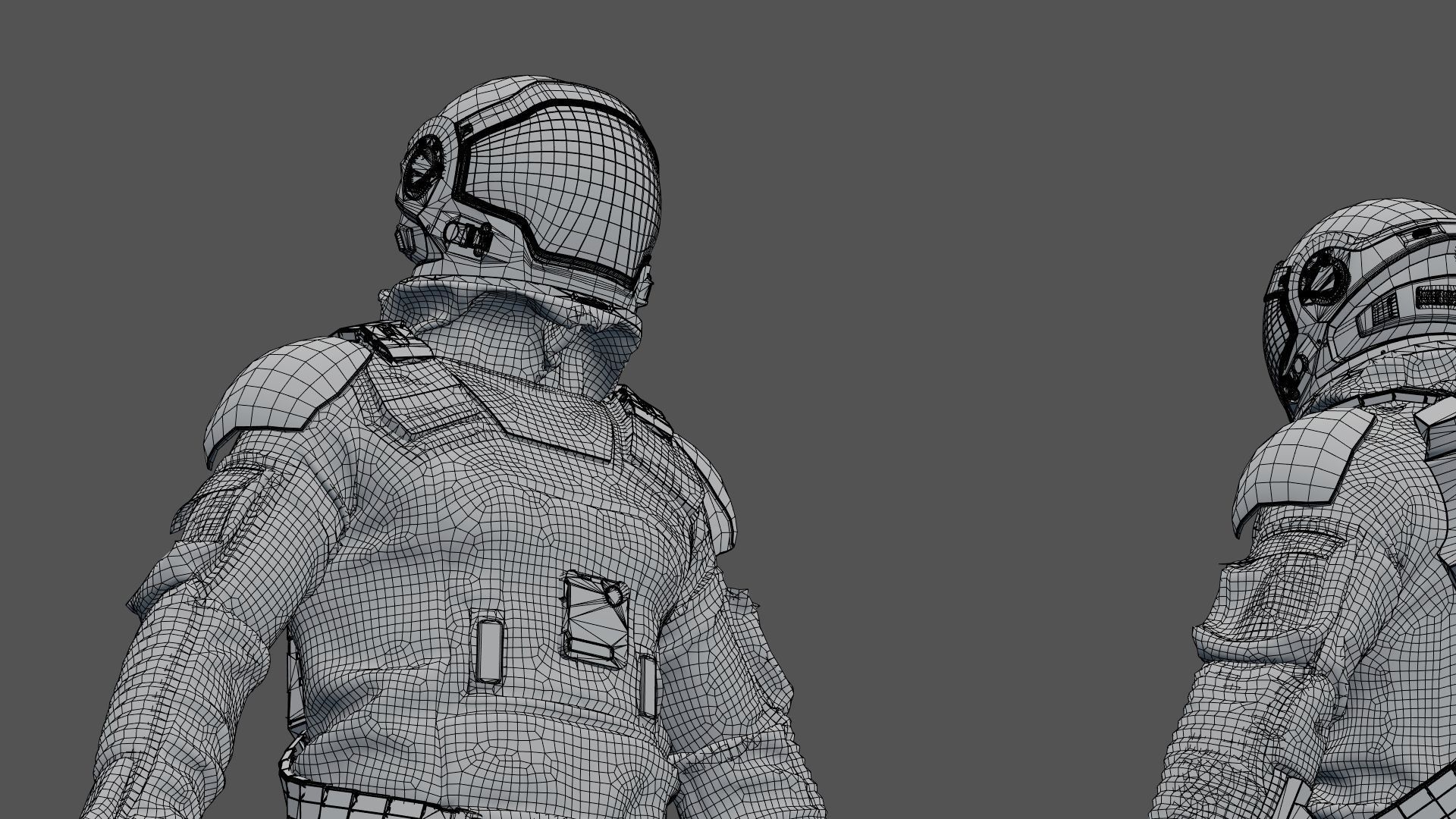 SPACESUIT Interstellar 3D model_24