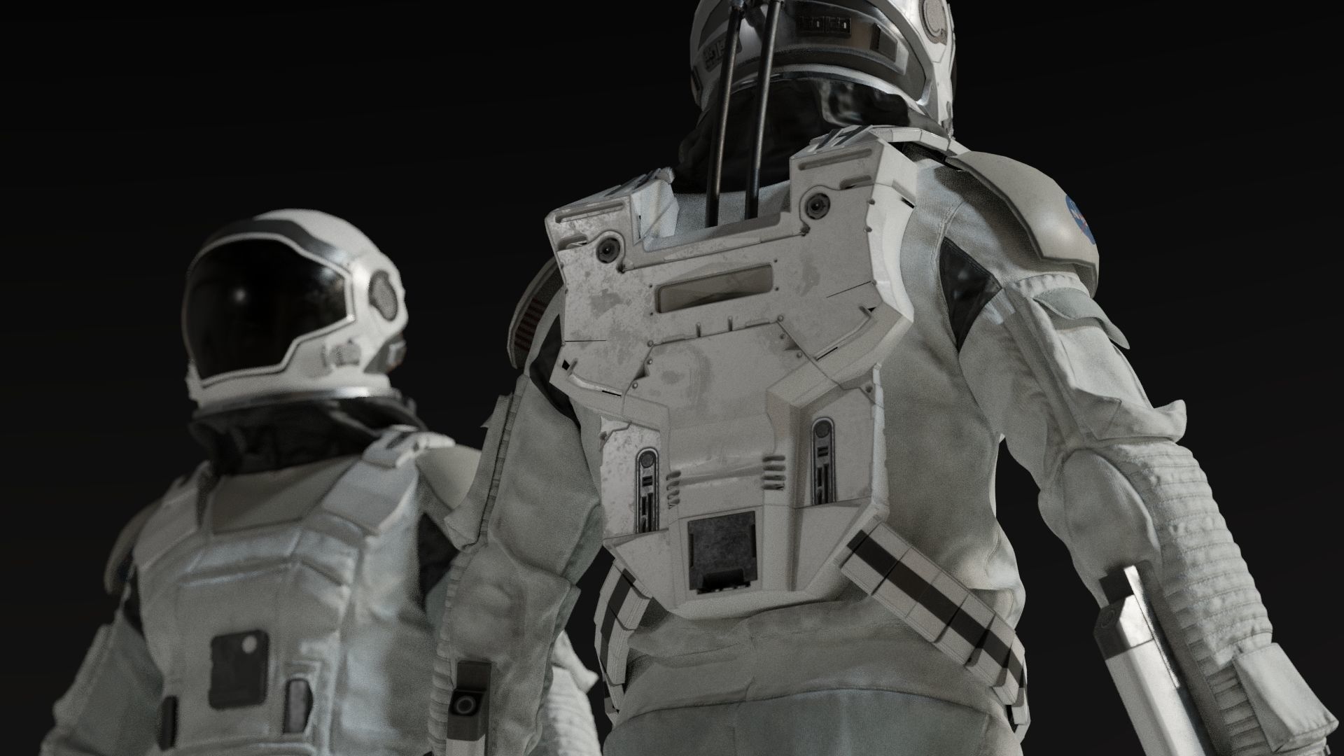 SPACESUIT Interstellar 3D model_10