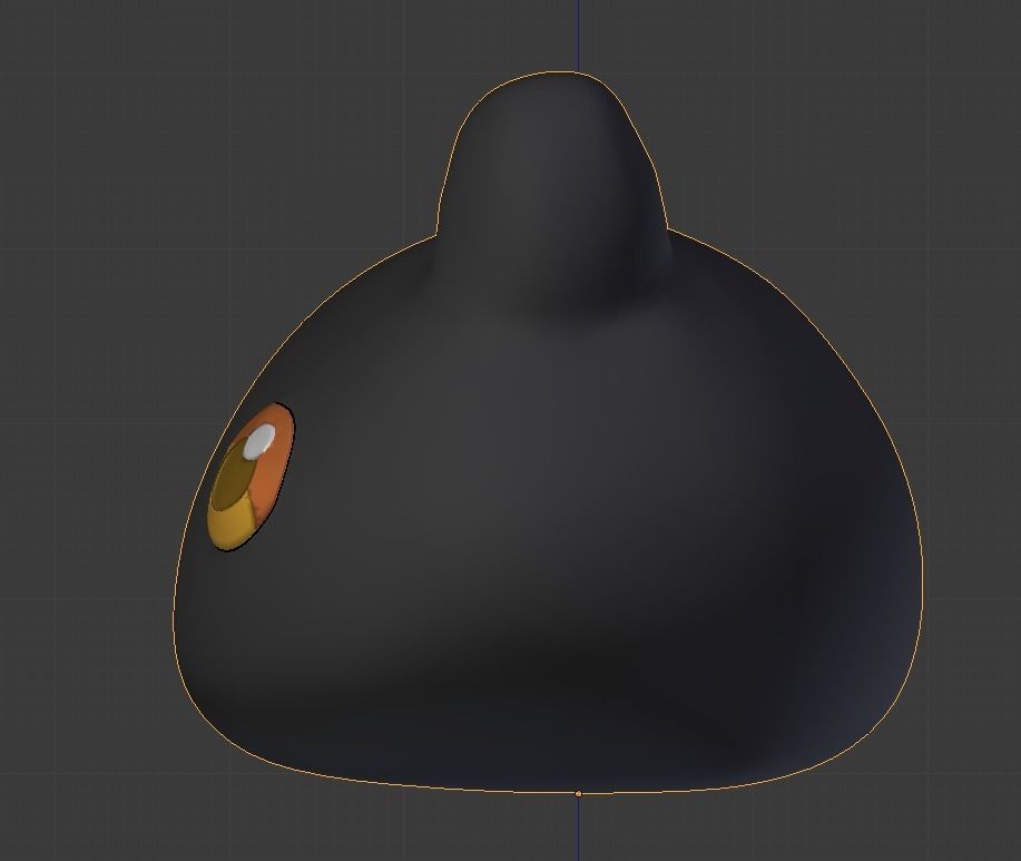 Digimon - Botamon Low-poly 3D model_1