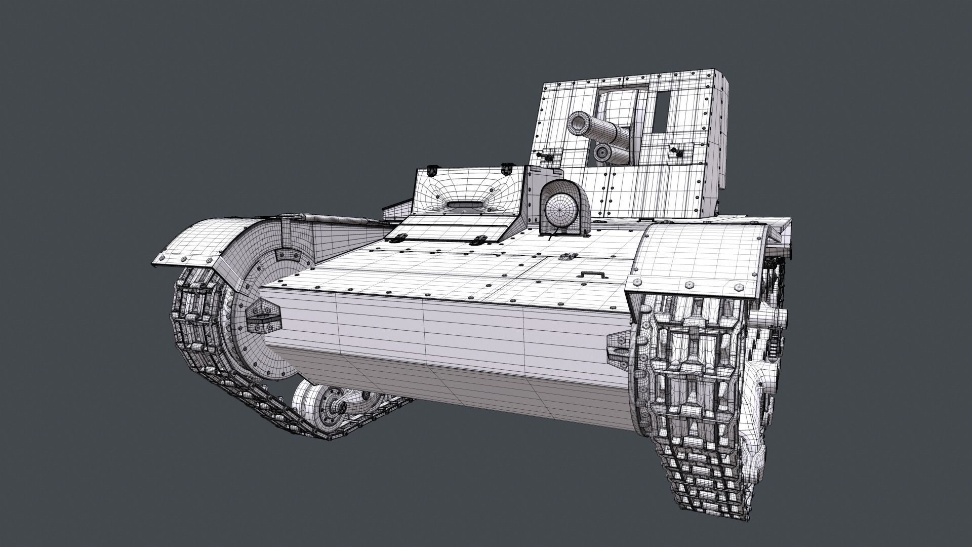 Su-26 russian tank 3D model_18