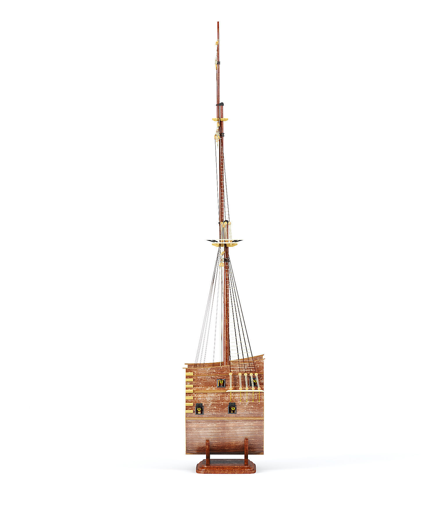 San Giovanni Battista ship cut 3D model_3