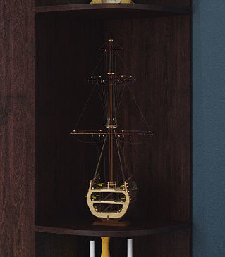 San Giovanni Battista ship cut 3D model_6