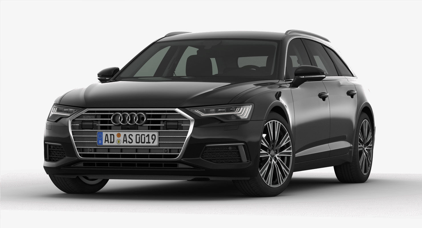 Audi A6 Avant 2019 Detailed Interior 3D model_2