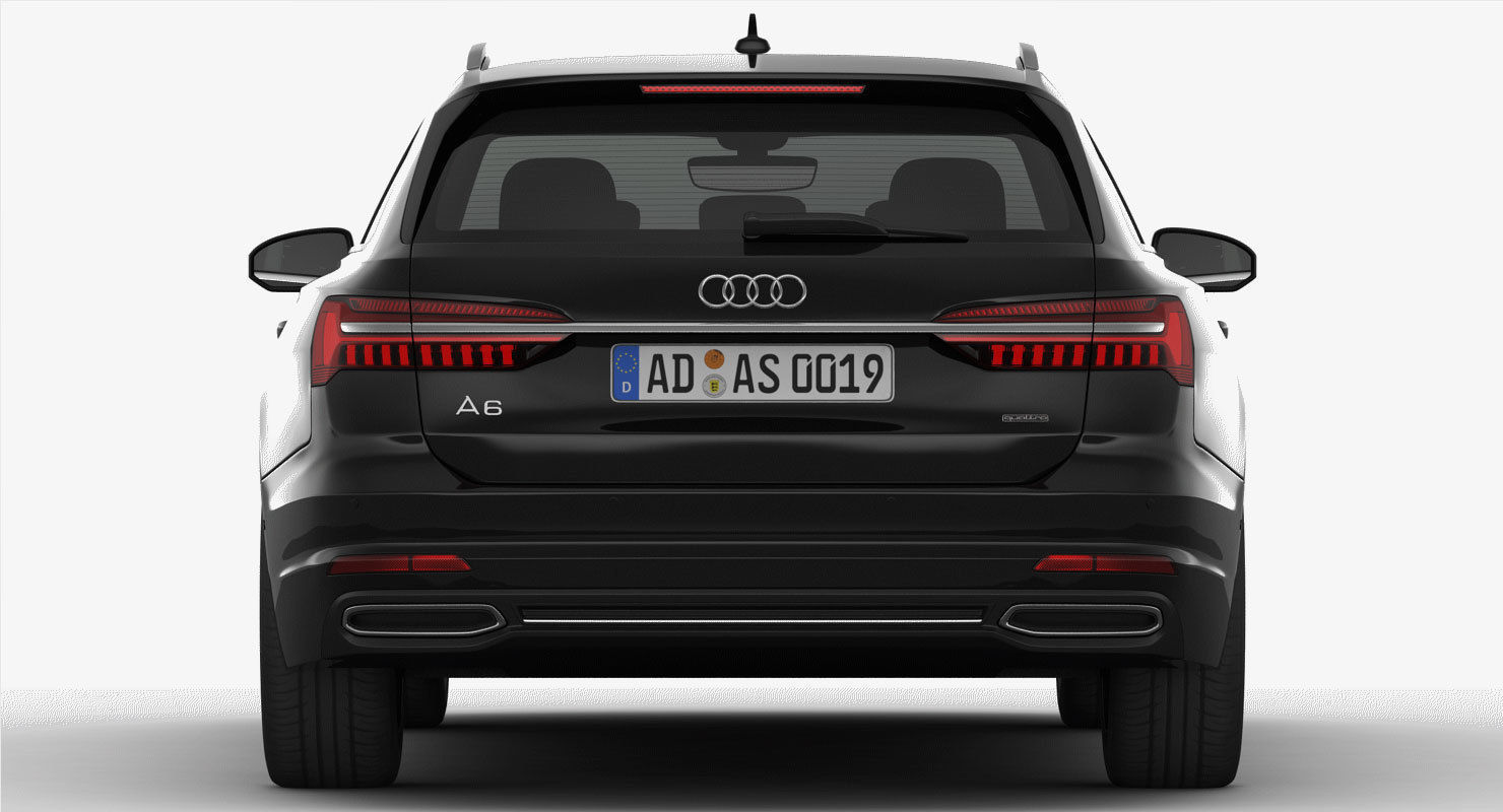 Audi A6 Avant 2019 Detailed Interior 3D model_7