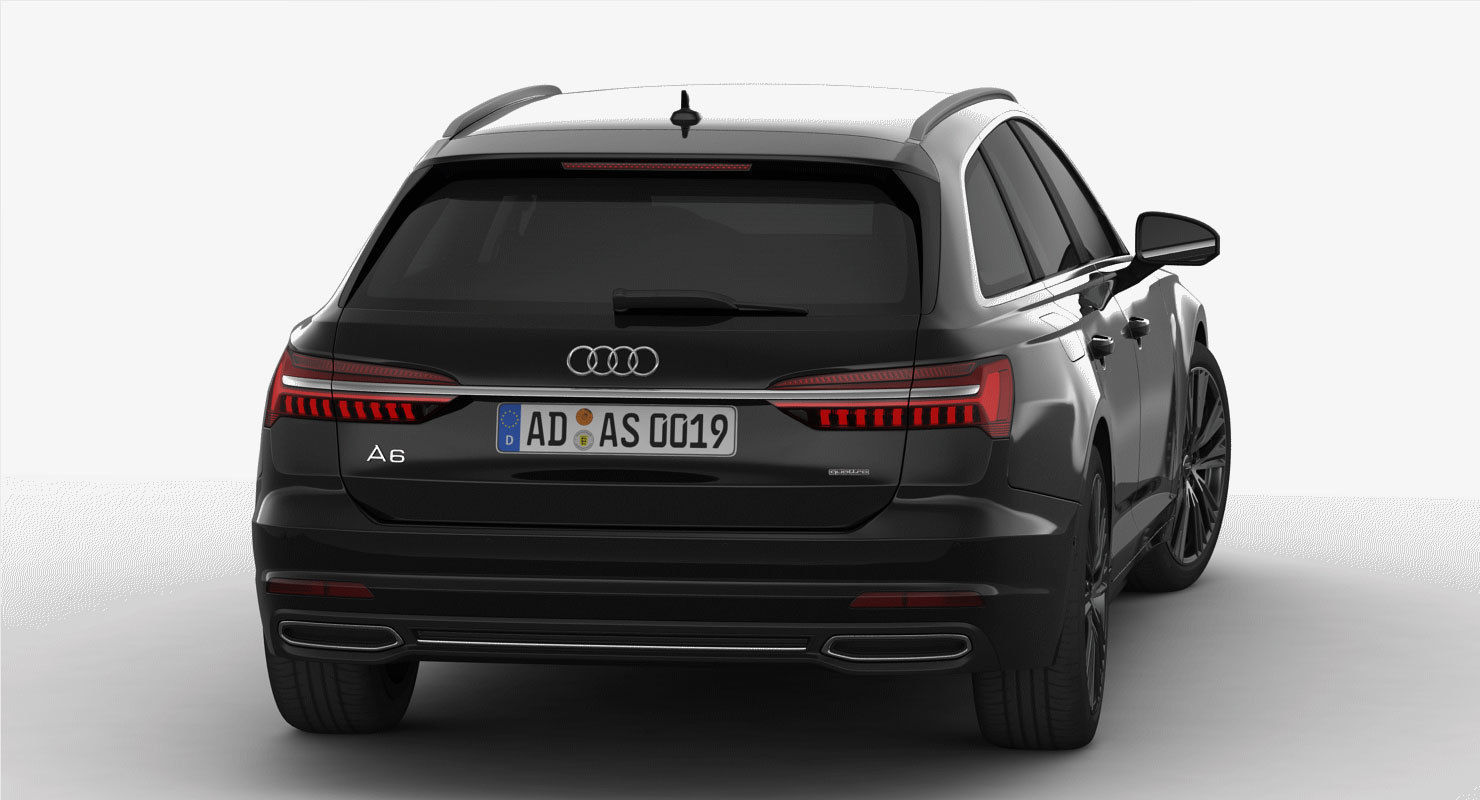 Audi A6 Avant 2019 Detailed Interior 3D model_5