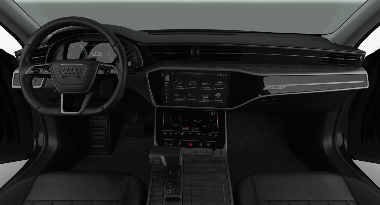 Audi A6 Avant 2019 Detailed Interior 3D model_13