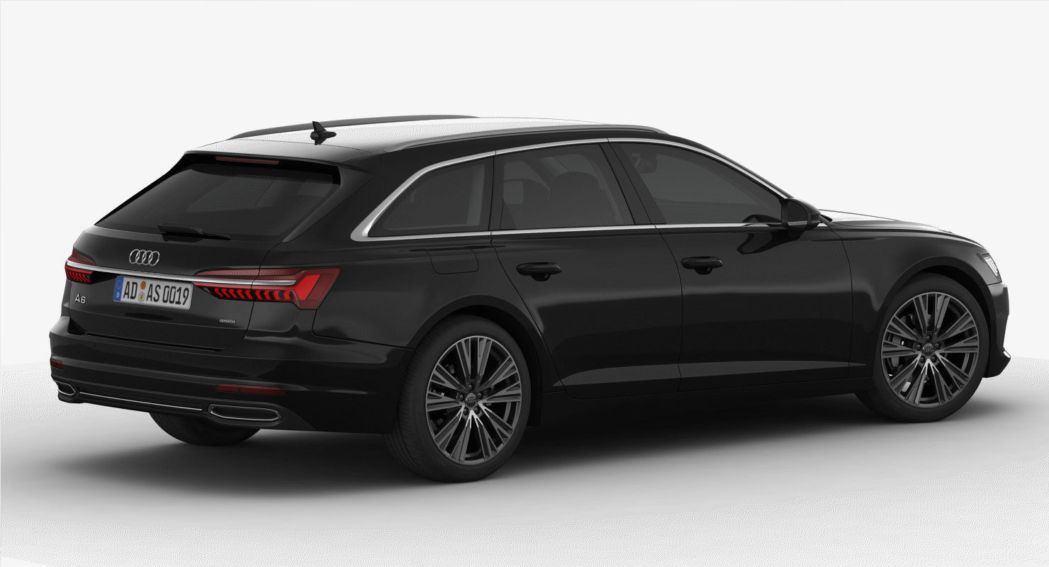 Audi A6 Avant 2019 Detailed Interior 3D model_3