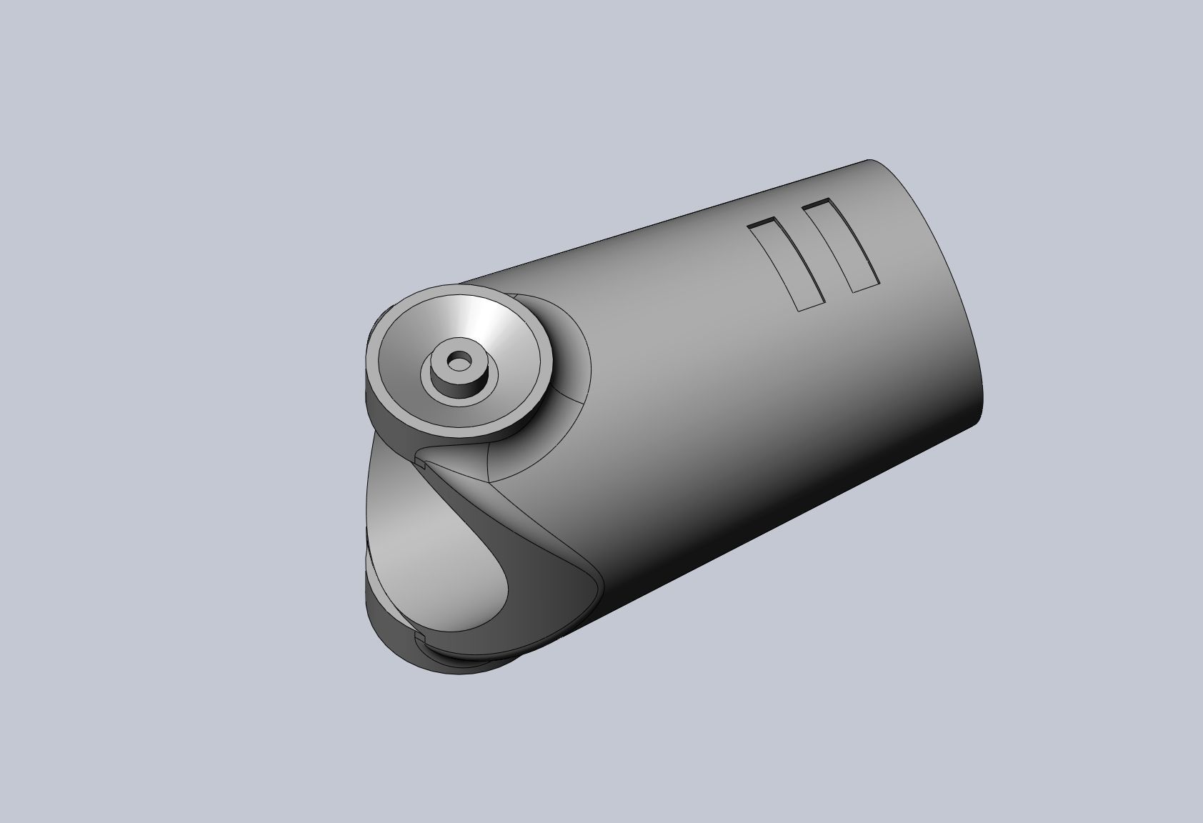 Metal Gear Solid V Venom Snake Prosthetic Arm Prop 3D print model_48