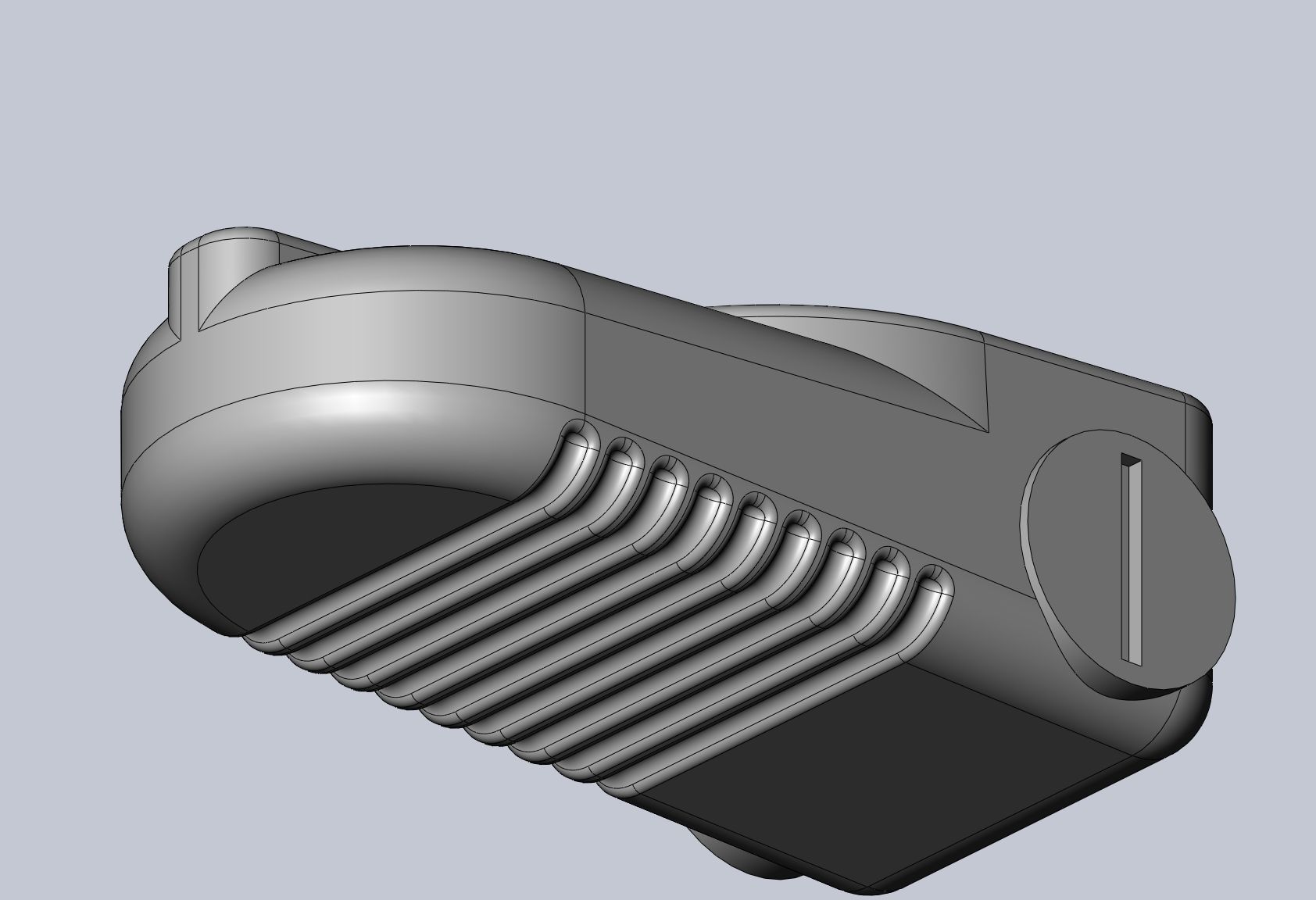 Metal Gear Solid V Venom Snake Prosthetic Arm Prop 3D print model_49